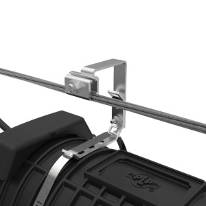 Preformed Line Products (PLP) - 8003704 - COYOTE In-Line RUNT & Terminal Closure (Single Chamber) Aerial Mounting Bracket