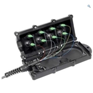 FIS - Z1-MST-08-YA-P-100 - FIS Zeus MST Box, 8 Port, with SC/APC - Pigtail, 100'