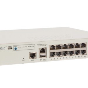 Ruckus Wireless - Ruckus icx 7150-c12p - Managed Layer 3 switch with 12 PoE+ ports, 2 Gigabit RJ45 uplinks,