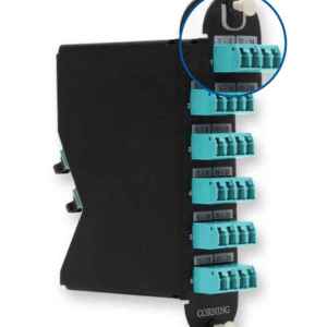 Corning - CCM-um24-05-93s - Plug & Play™ Universal Module, LC Low-Loss, 24 F, Shuttered LC Duplex