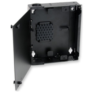 Corning - Sph-01p - Single-Panel Housing (SPH) Wall-mountable holds one CCH connector panel black