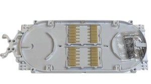 CommScope - Fosc-acc-a-tray-12 - 12-fiber splice tray for FOSC 450A closures, includes tray, clear cover, two