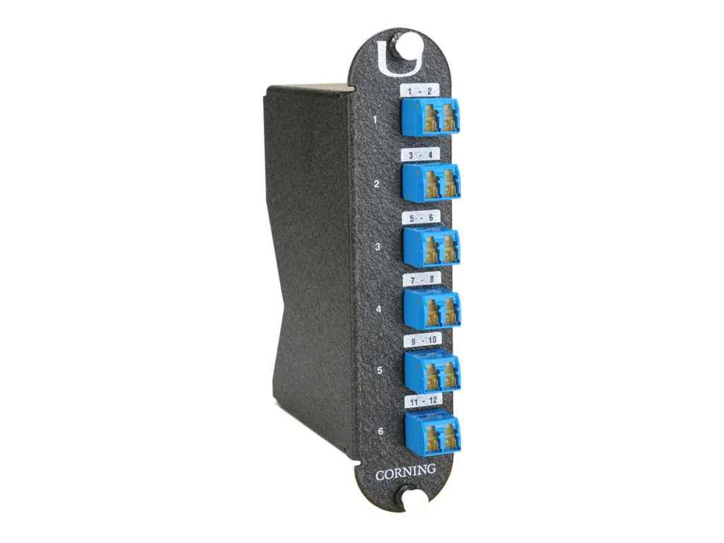 Corning - CCH-UM12-72-89G - Plug & Play Universal Module, 12-fiber, Shuttered SC Duplex to MTP, Single-mode